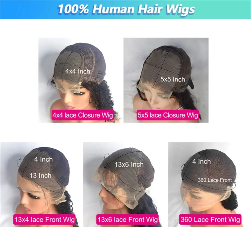 Women's Human Hair Lace Wig — product view