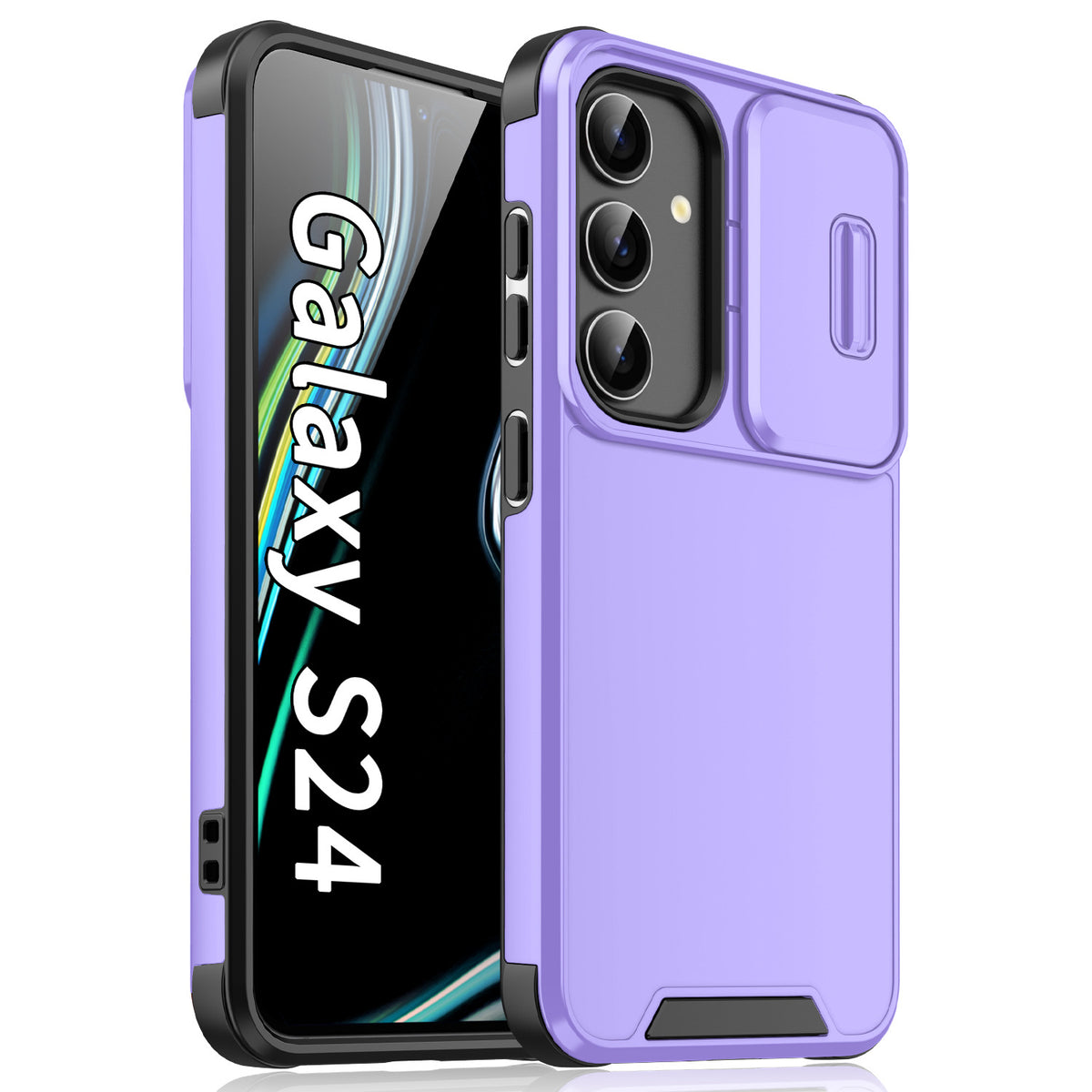 Samsung Galaxy S26–S20 & A Series Sliding Camera Cover Case