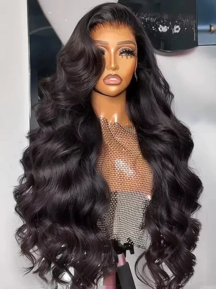 Black Body Wave Lace Wig — product view